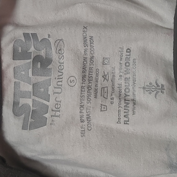 WOMEN'S STAR WARS 3/4 SLEEVE SHIRT - Picture 3 of 4